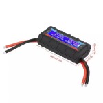 Voltmeter, wattmeter, ammeter, multifunctional, digital multimeter, 4.8 - 60 V, 150 A, black color